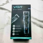 VGR V-665 Professional Hair Clipper – 1800mAh, Type-C Fast Charging, LED Display, Skin-Safe Blades | Glamole