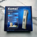 Kemei KM-5017 Rechargeable Hair Clipper & Beard Trimmer for Men – Cordless 60-Min Runtime | Glamole