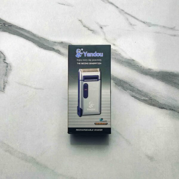 Yandou SV-W301U Rechargeable Electric Shaver & Beard Trimmer – Pop-Up Trimmer, Titanium Foil, 45 Min Runtime | Glamole
