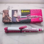 Shinon SH-8088 3-in-1 Hair Styling Machine – Straightener, Curler & Crimper | Ceramic Plates, 230°C | Wet & Dry | Glamole